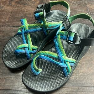 Chaco skinny double strap with toe strap